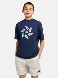 New Balance 327 T-shirts et shorts graphiques Ensemble