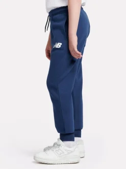 New Balance Garçons Brush Back - Pantalon de jogging à logo superposé