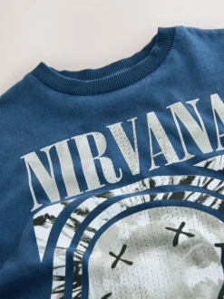 Nirvana bleu indigo - T-shirt pour groupe (3-16ans)