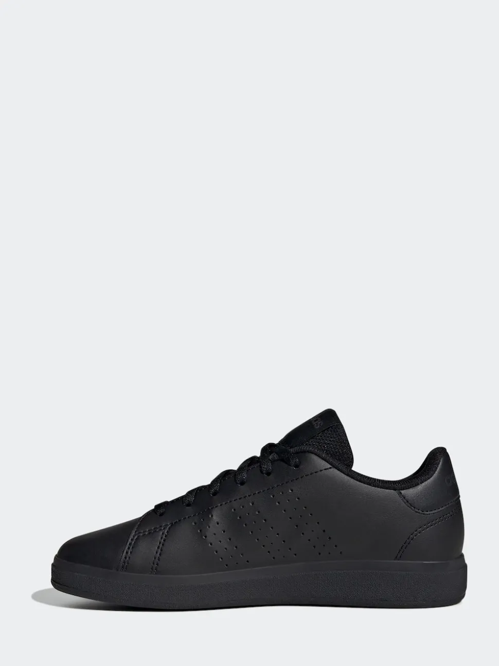 Noir - adidas Advantage Base 2.0 Baskets Dentelle Junior