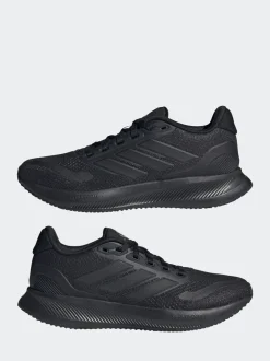 Noir - adidas Baskets Runfalcon 5 Lace Running Junior