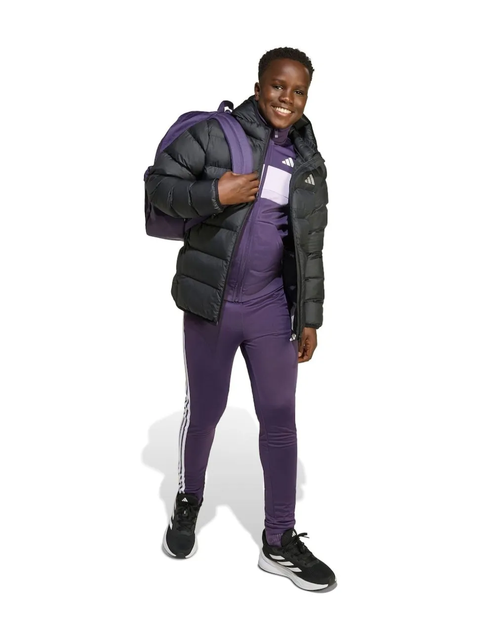 Noir - adidas Doudoune Synthétique pour enfant