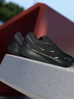 Noir - Adidas Original Lightblaze à lacets Junior