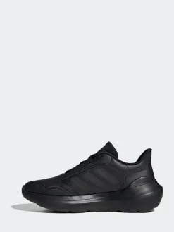 Noir - adidas Originals Tensaur Run 3.0 Baskets Dentelle Junior