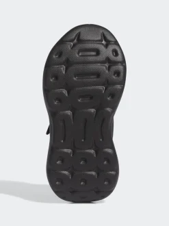 Noir - adidas Tensaur Run 2.0 Baskets enfant à crochets et boucles