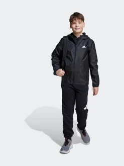 Noir - adidas Veste imperméable pour enfant
