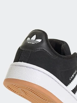 Noir - Baskets Adidas Original Campus 00s à lacets élastiques pour enfant