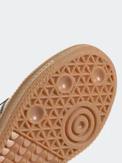 Noir - Baskets adidas Originals Samba XLG en dentelle junior