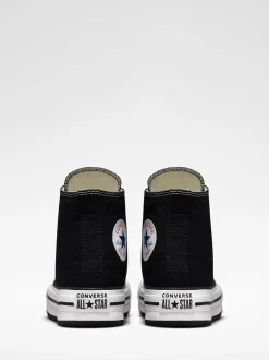 Noir - Baskets junior Converse Eva Lift