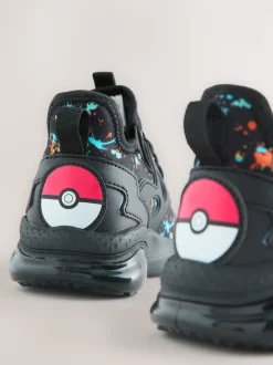 Noir - Baskets Pokemon à lacets élastiques