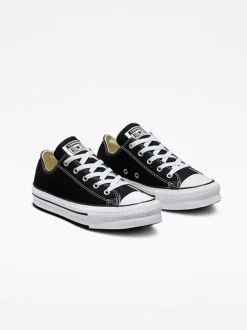 Noir - Baskets pour jeunes Converse EVA Lift Chuck Ox