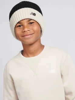 Noir - Bonnet New Balance contrastant