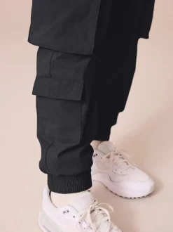 Noir - Cargos Premium Putty Pantalons (3-16yrs)