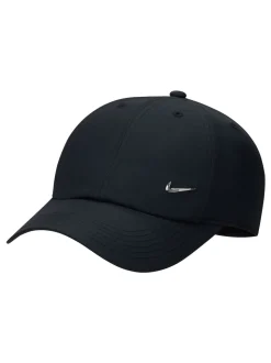 Noir - Casquette Nike Dri-FIT Kids Club en métal non structuré