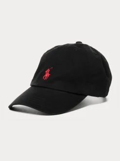 Noir - Casquette Polo Ralph Lauren Chinos