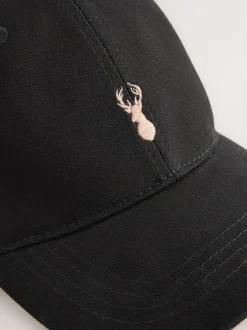 Noir - Chapeaux de cerf (1-16ans)