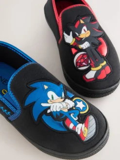 Noir - Chaussons Sonic Cupsole
