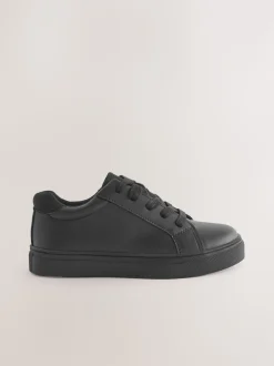 Noir - Chaussures d’école à lacets