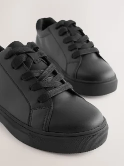 Noir - Chaussures d’école à lacets