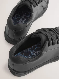 Noir - Chaussures d’école à lacets