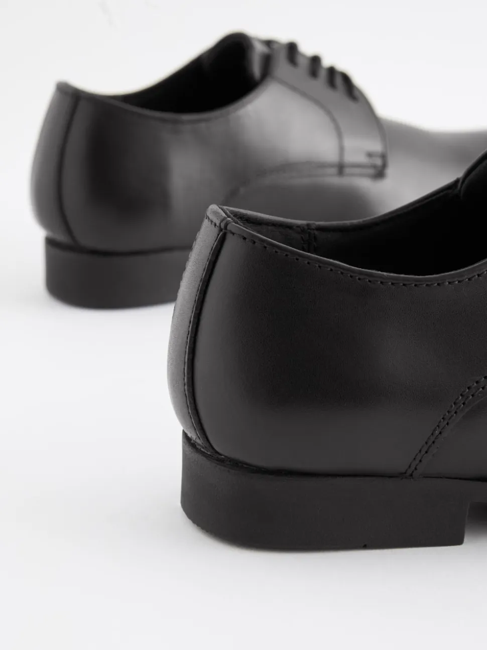 Noir - Chaussures en cuir pour l’école Dentelle up