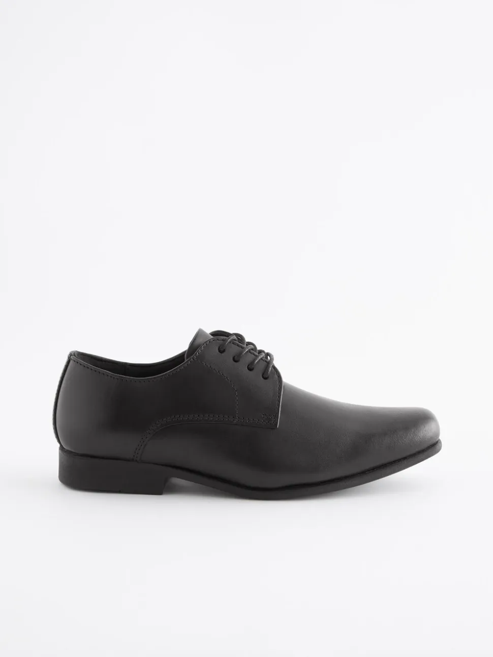 Noir - Chaussures en cuir pour l’école Dentelle up