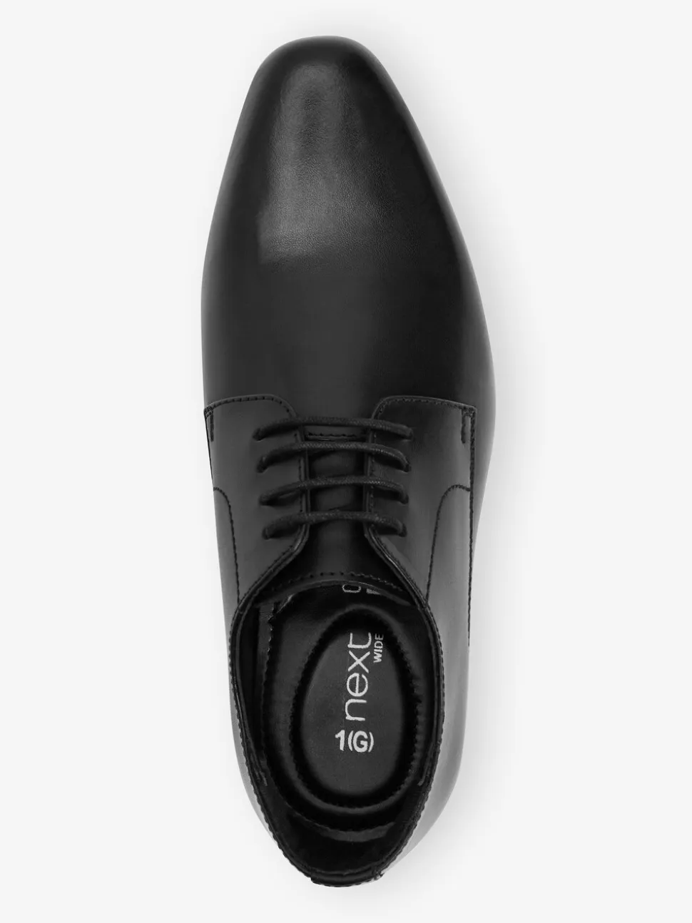 Noir - Chaussures en cuir pour l’école Dentelle up