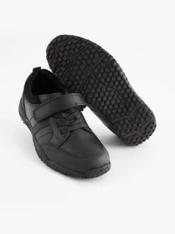 Noir - Chaussures School en cuir à élastique
