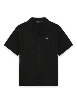 Noir - Chemise Lyle & Scott gaufrée