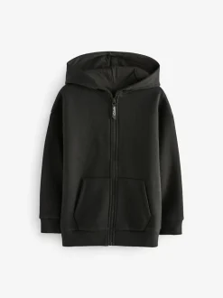 Noir - Clarks Sweat à capuche zippé