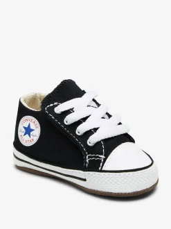 Noir - Converse Baskets Chuck Taylor en toile pour bébé