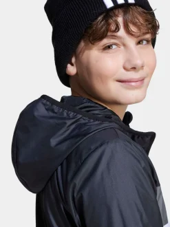 Noir - coupe-vent adidas Tiberio enfant