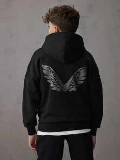 Noir - Ensemble Castore Sweat-shirt à capuche et Survêtement oversize