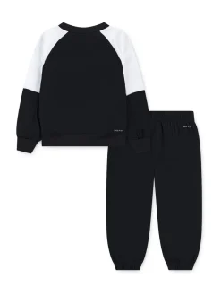 Noir - Ensemble Survêtement Nike Little Kids Lifestyle Essentials Col rond