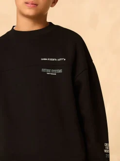 Noir - Ensemble sweat à capuche et jogging de l’équipe utilitaire