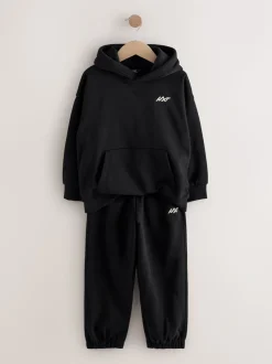 Noir - Ensemble sweat et jogging (3-16ans)