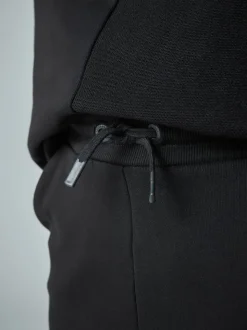 Noir - Ensemble sweat-shirt et joggings smALLSAINTS Underground oversize à empiècement texturé