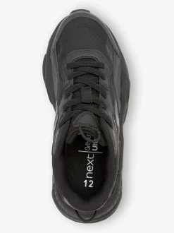 Noir - Entraîneurs en dentelle élastique