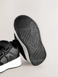 Noir - Fermeture par contact Baskets à deux brides