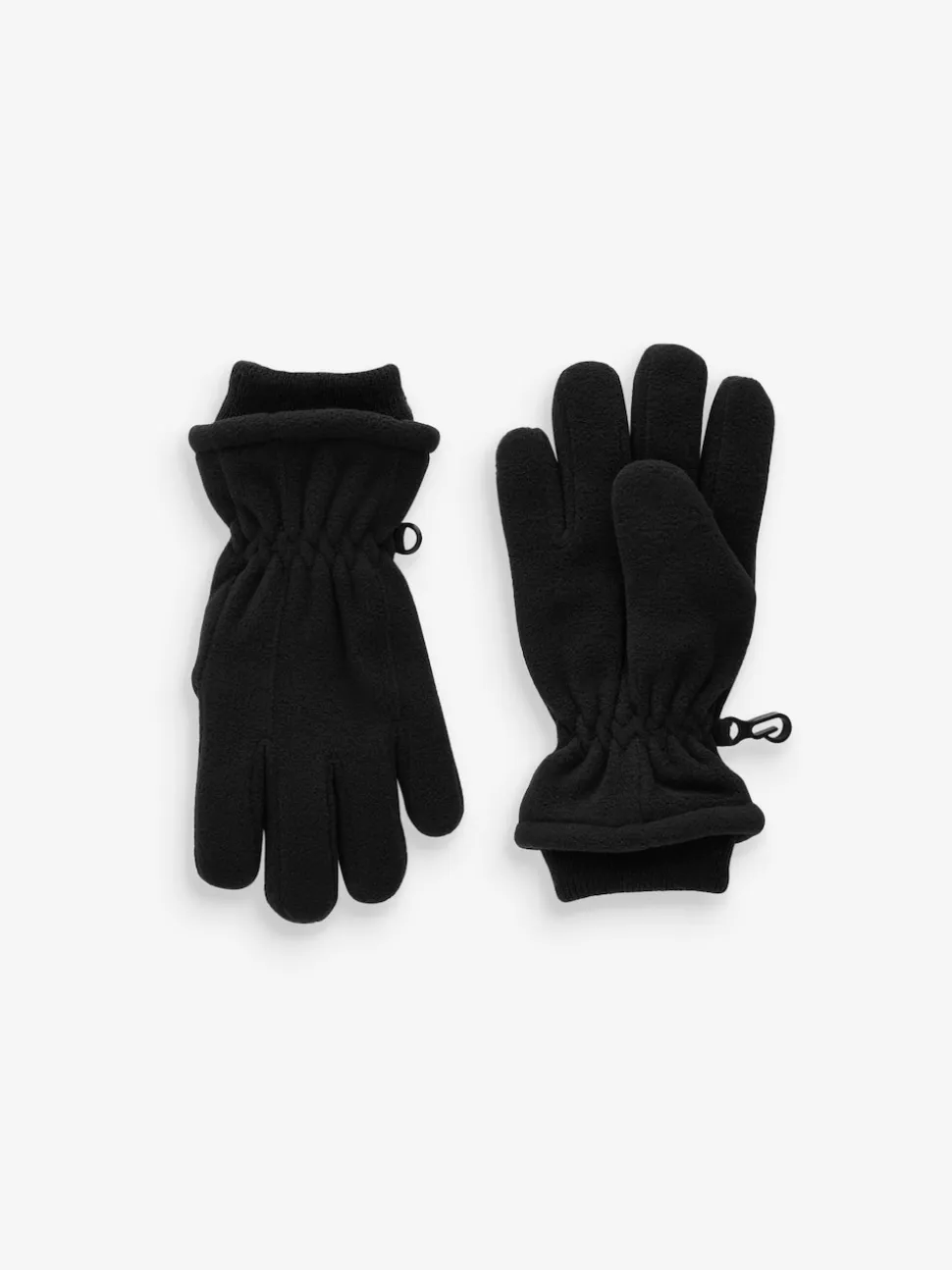 Noir - Gants en polaire (3-16 ans)