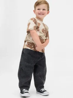 Noir - Gap Pull On Barrel Jean (6mois -5ans)