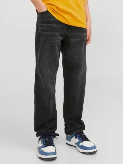 Noir - Jean JACK & JONES Junior Chris coupe décontractée noir