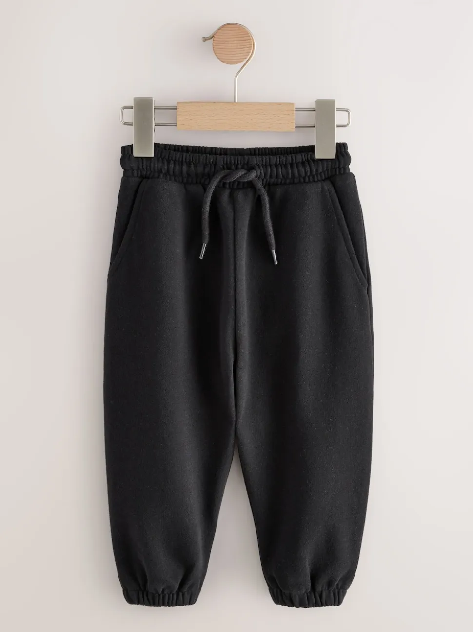 Noir - Jogging en jersey doux au toucher (3 mois à 7 ans)