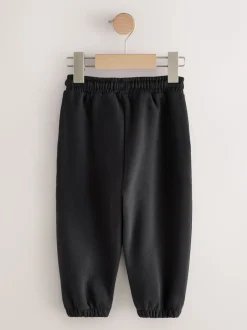 Noir - Jogging en jersey doux au toucher (3 mois à 7 ans)