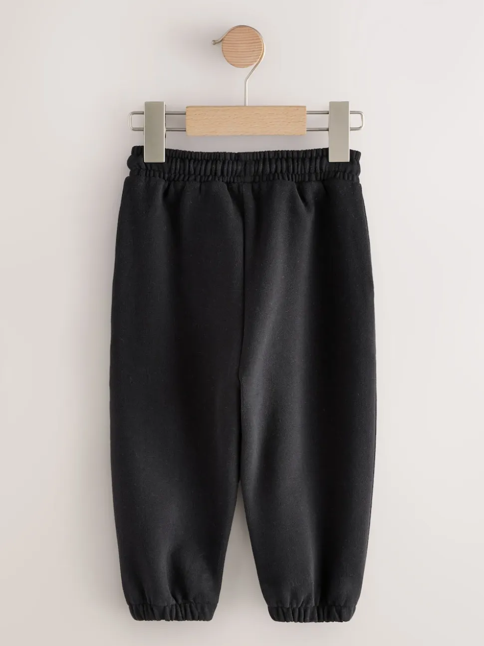 Noir - Jogging en jersey doux au toucher (3 mois à 7 ans)