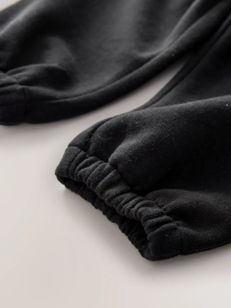 Noir - Jogging en jersey doux au toucher (3 mois à 7 ans)