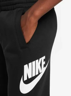 Noir - Jogging Nike Club en polaire à logo
