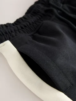 Noir - Joggings à Jambe large (3-16ans)