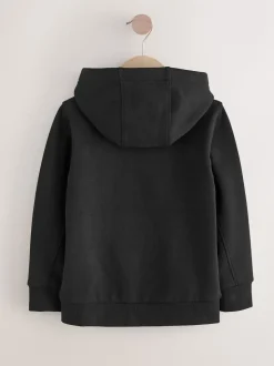 Noir - Logo Zip Through Hoodie (3-16yrs)