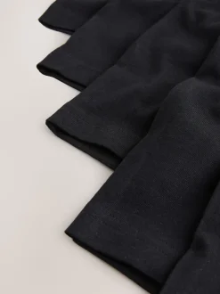 Noir - Lot 5 100boxers amples  % coton (1.5-16ans)